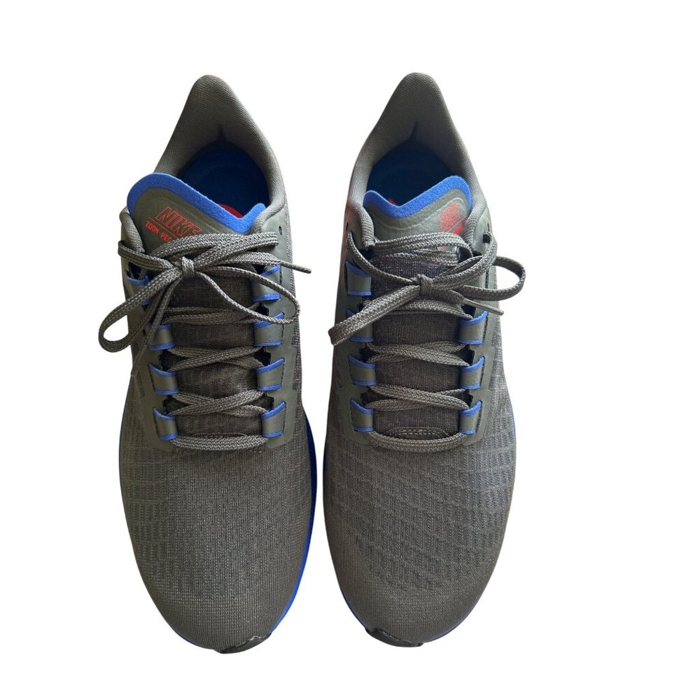Nike Air Zoom Pegasus 37 Running Shoes Iron Grey/Bright Crimson Size 10